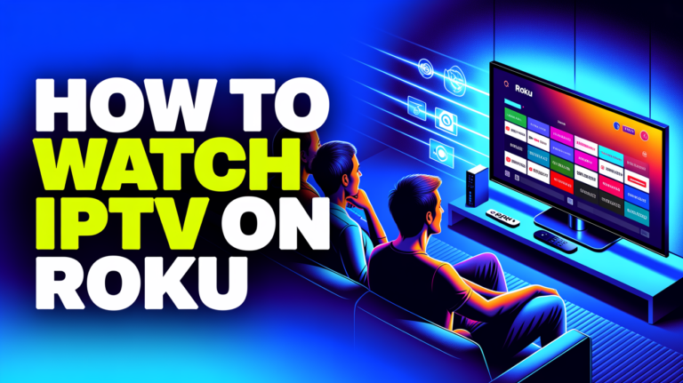 how to watch iptv on roku